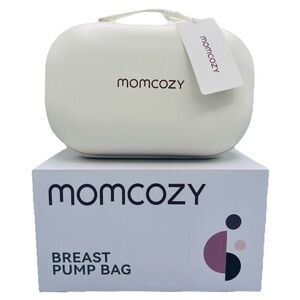 Momcozy Breast Pump Bag ONLY, Hard Shell Case with Removable Tray, Holds 2 Pumps